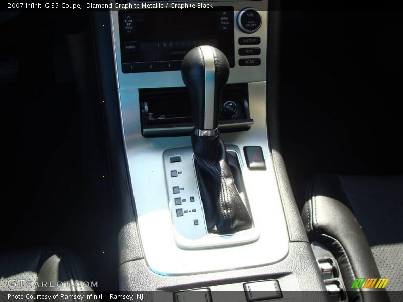 Diamond Graphite Metallic / Graphite Black 2007 Infiniti G 35 Coupe