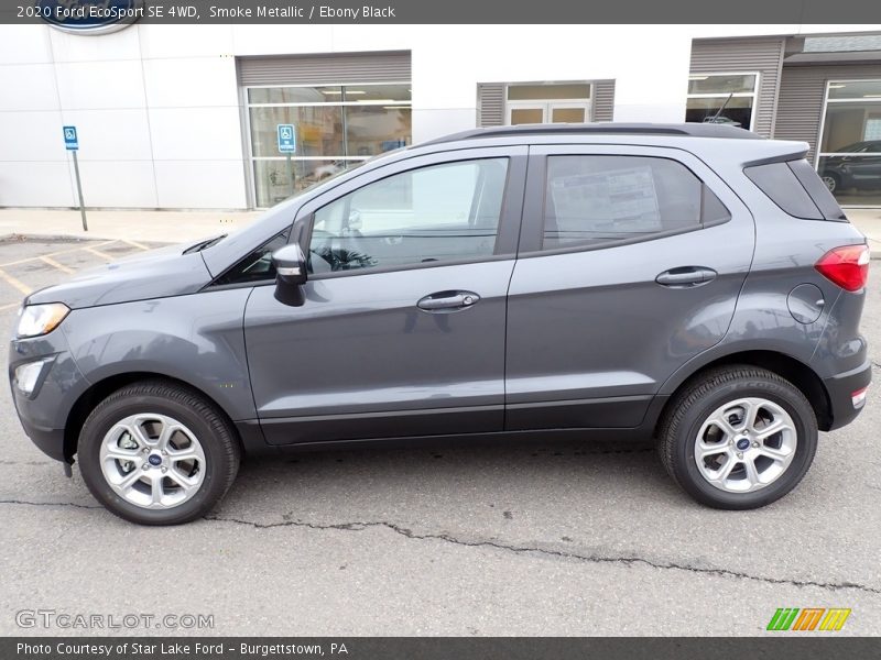 Smoke Metallic / Ebony Black 2020 Ford EcoSport SE 4WD