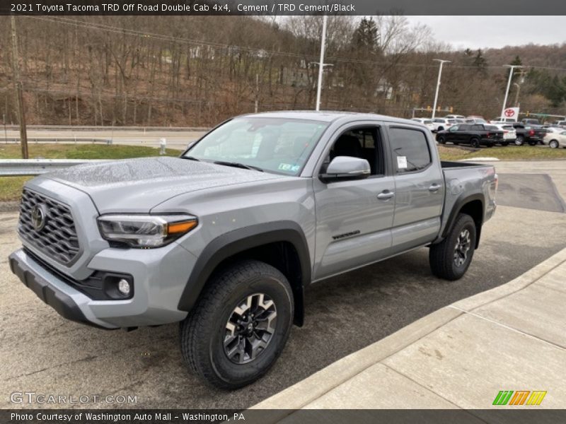 Cement / TRD Cement/Black 2021 Toyota Tacoma TRD Off Road Double Cab 4x4