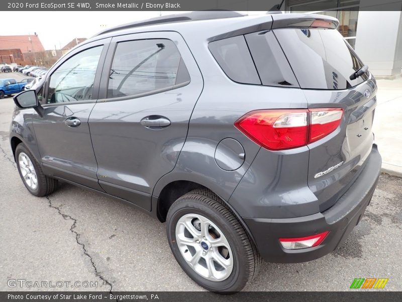 Smoke Metallic / Ebony Black 2020 Ford EcoSport SE 4WD