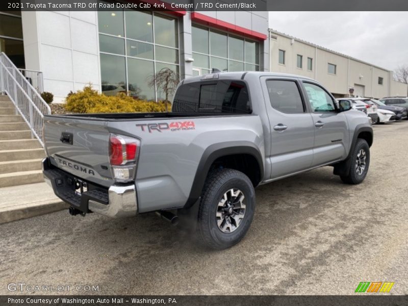 Cement / TRD Cement/Black 2021 Toyota Tacoma TRD Off Road Double Cab 4x4