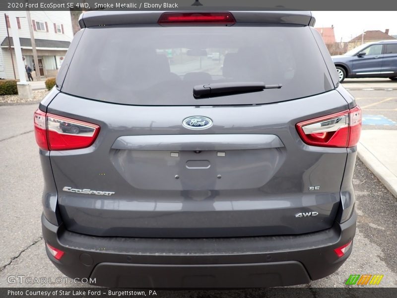 Smoke Metallic / Ebony Black 2020 Ford EcoSport SE 4WD
