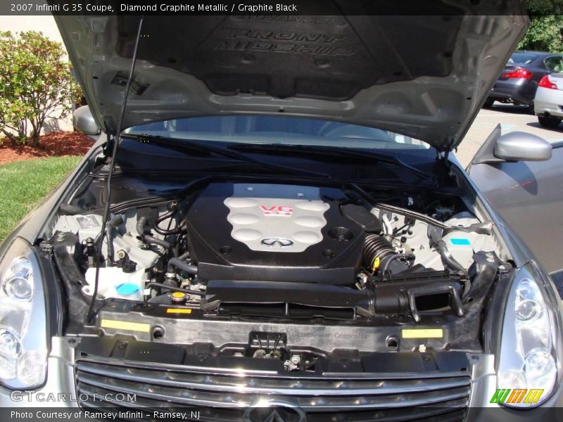 Diamond Graphite Metallic / Graphite Black 2007 Infiniti G 35 Coupe