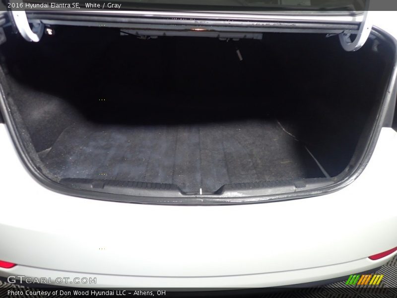 White / Gray 2016 Hyundai Elantra SE