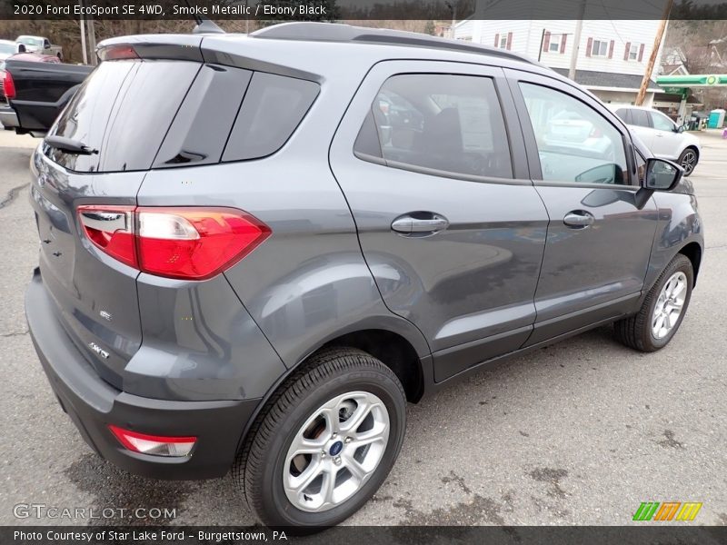 Smoke Metallic / Ebony Black 2020 Ford EcoSport SE 4WD