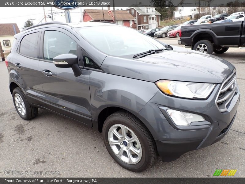 Smoke Metallic / Ebony Black 2020 Ford EcoSport SE 4WD