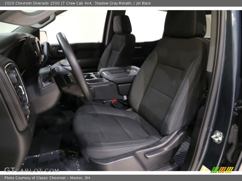 Shadow Gray Metallic / Jet Black 2020 Chevrolet Silverado 1500 LT Crew Cab 4x4