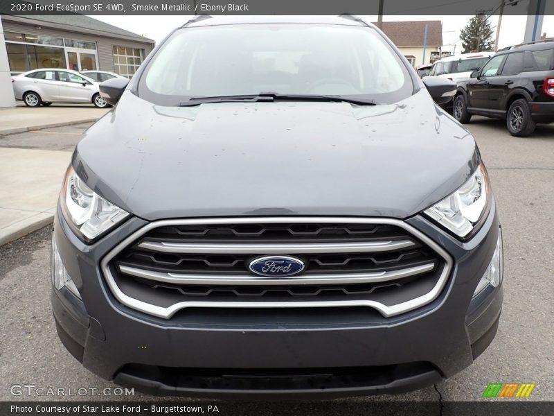 Smoke Metallic / Ebony Black 2020 Ford EcoSport SE 4WD