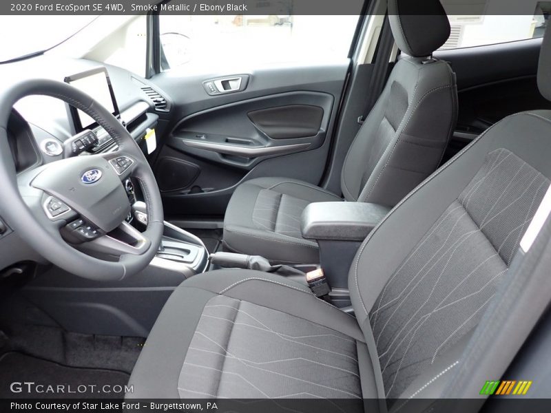 Smoke Metallic / Ebony Black 2020 Ford EcoSport SE 4WD