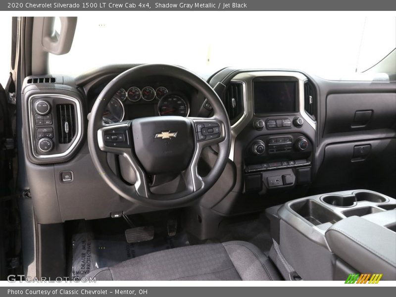Shadow Gray Metallic / Jet Black 2020 Chevrolet Silverado 1500 LT Crew Cab 4x4