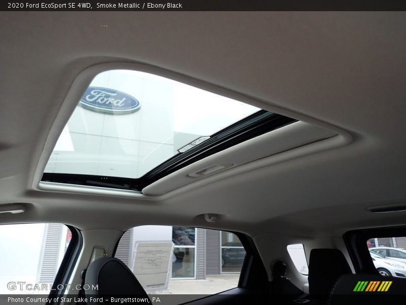Smoke Metallic / Ebony Black 2020 Ford EcoSport SE 4WD