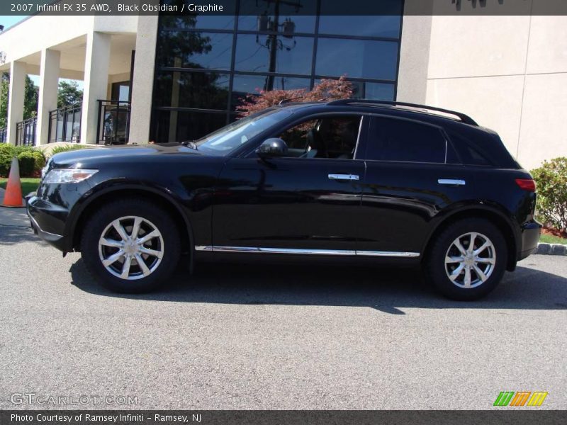 Black Obsidian / Graphite 2007 Infiniti FX 35 AWD