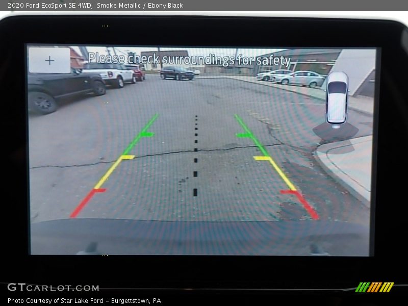 Smoke Metallic / Ebony Black 2020 Ford EcoSport SE 4WD