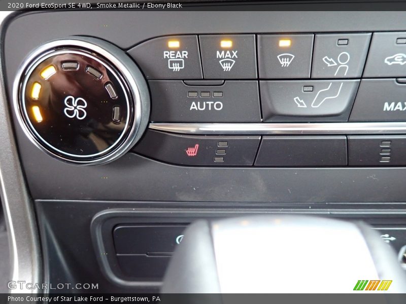 Smoke Metallic / Ebony Black 2020 Ford EcoSport SE 4WD