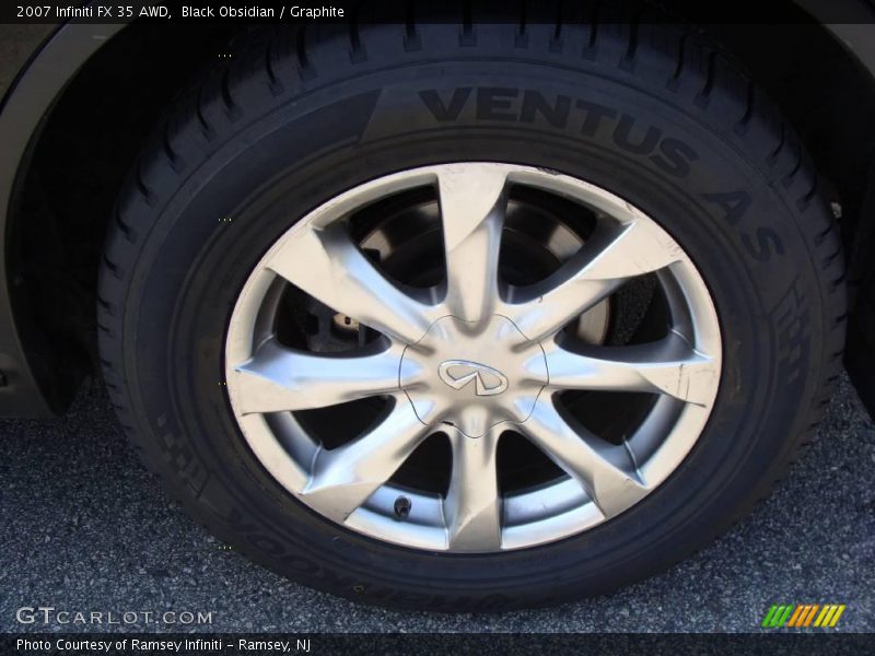 Black Obsidian / Graphite 2007 Infiniti FX 35 AWD