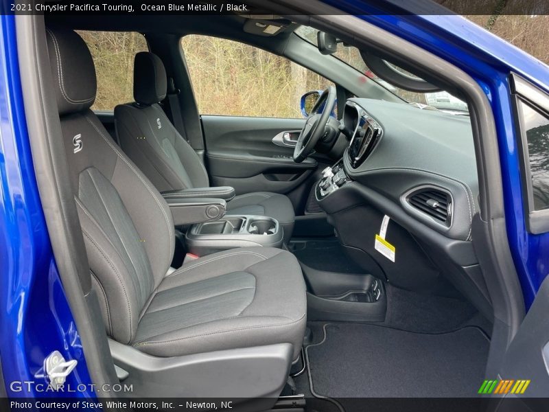 Front Seat of 2021 Pacifica Touring