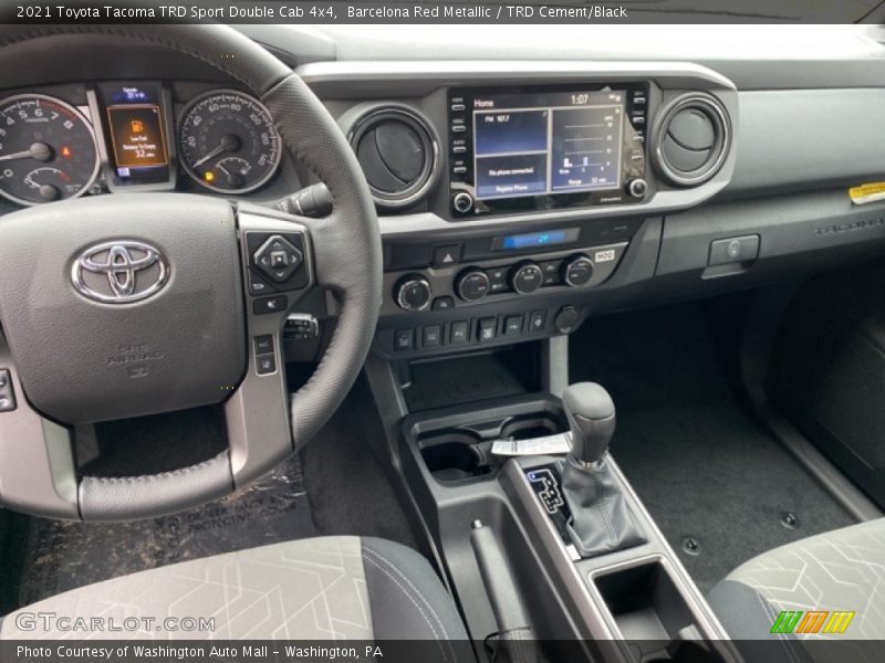 Controls of 2021 Tacoma TRD Sport Double Cab 4x4