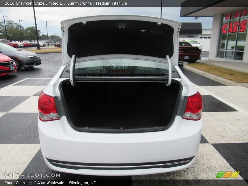 Summit White / Medium Titanium 2016 Chevrolet Cruze Limited LT