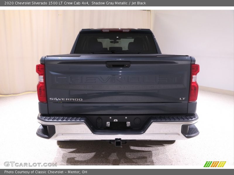 Shadow Gray Metallic / Jet Black 2020 Chevrolet Silverado 1500 LT Crew Cab 4x4