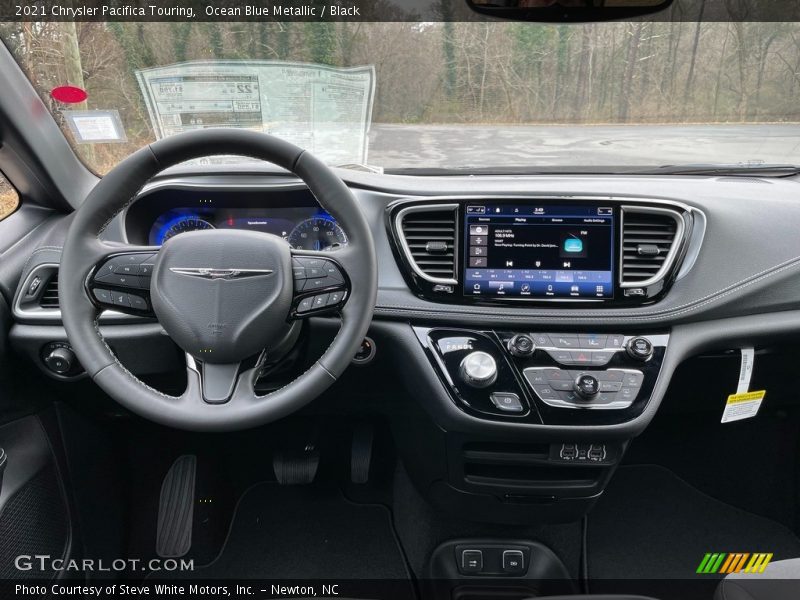 Dashboard of 2021 Pacifica Touring