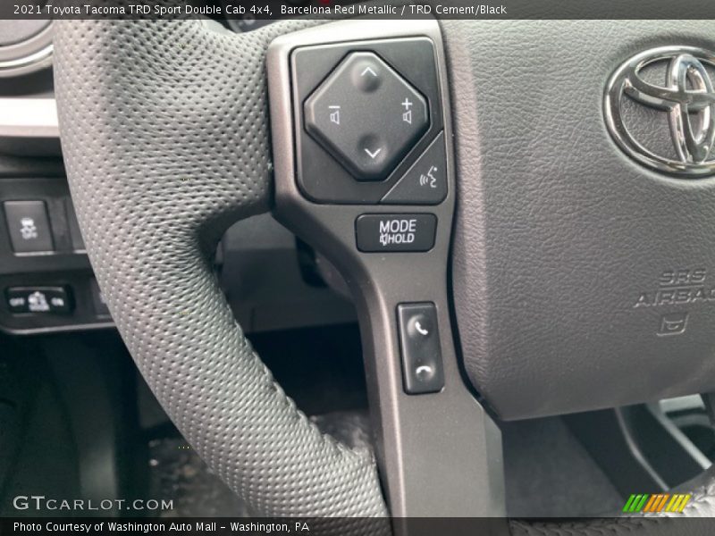  2021 Tacoma TRD Sport Double Cab 4x4 Steering Wheel