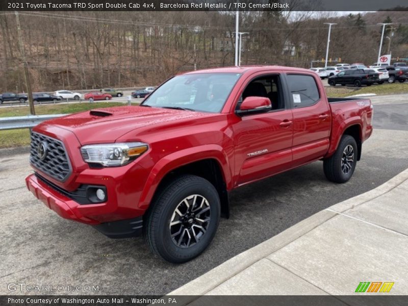 Front 3/4 View of 2021 Tacoma TRD Sport Double Cab 4x4