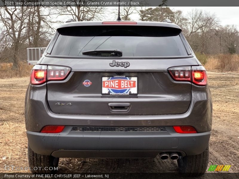Granite Crystal Metallic / Black 2021 Jeep Compass 80th Special Edition 4x4