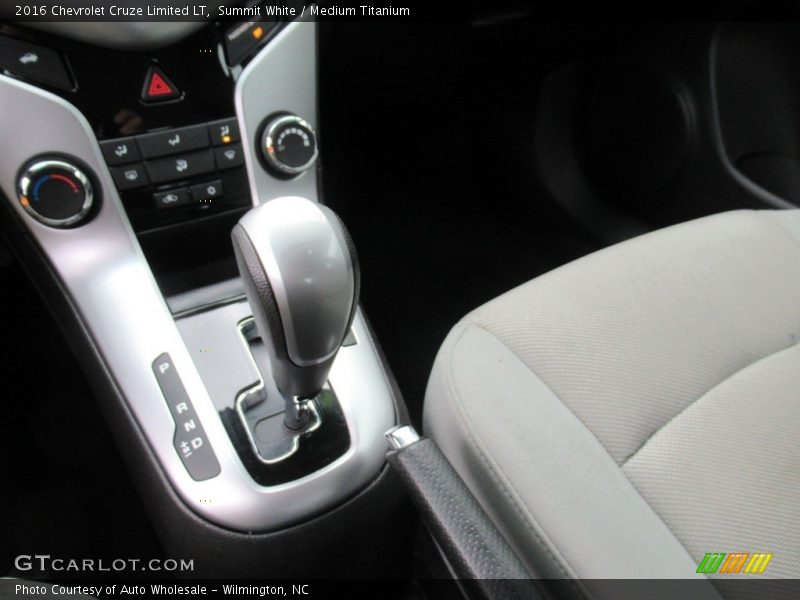 Summit White / Medium Titanium 2016 Chevrolet Cruze Limited LT