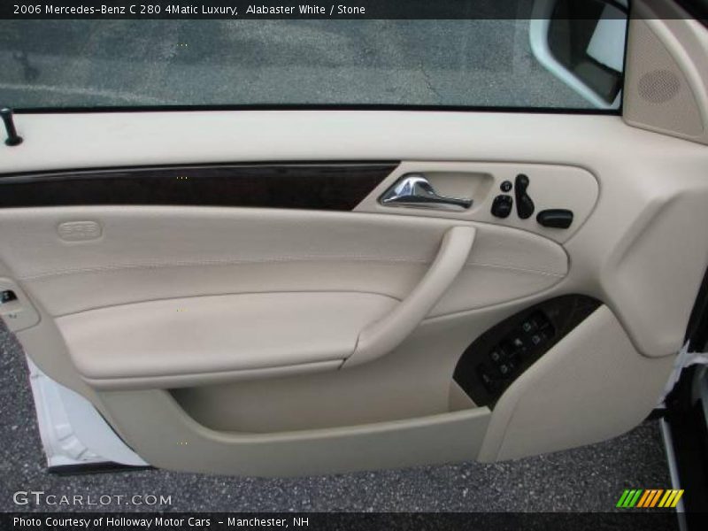 Alabaster White / Stone 2006 Mercedes-Benz C 280 4Matic Luxury