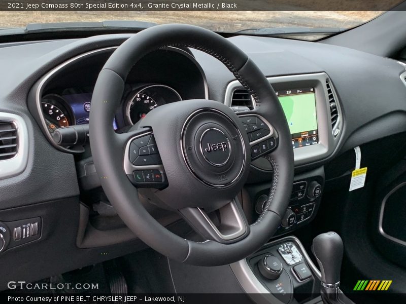 Granite Crystal Metallic / Black 2021 Jeep Compass 80th Special Edition 4x4