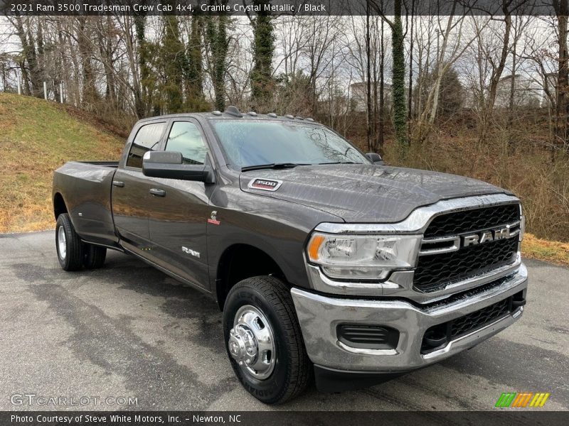 Front 3/4 View of 2021 3500 Tradesman Crew Cab 4x4