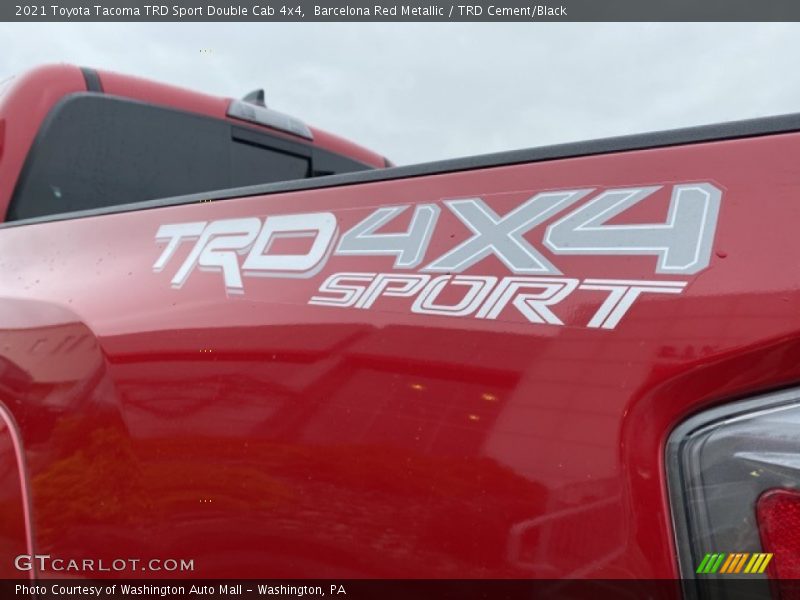 Barcelona Red Metallic / TRD Cement/Black 2021 Toyota Tacoma TRD Sport Double Cab 4x4