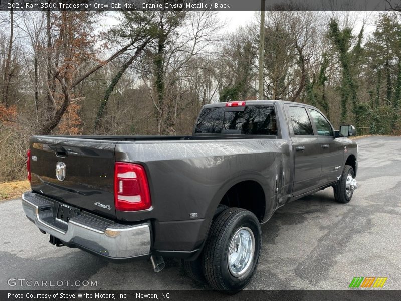 Granite Crystal Metallic / Black 2021 Ram 3500 Tradesman Crew Cab 4x4