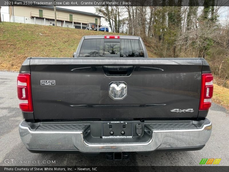 Granite Crystal Metallic / Black 2021 Ram 3500 Tradesman Crew Cab 4x4