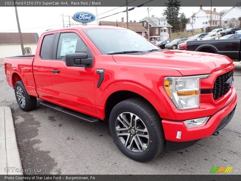 Front 3/4 View of 2021 F150 STX SuperCab 4x4