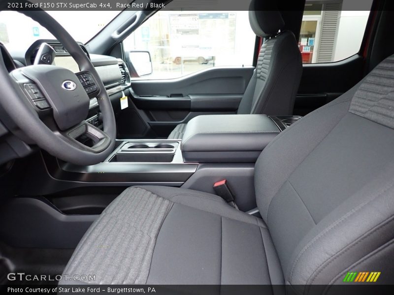 Race Red / Black 2021 Ford F150 STX SuperCab 4x4