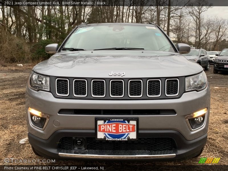 Billet Silver Metallic / Black 2021 Jeep Compass Limited 4x4
