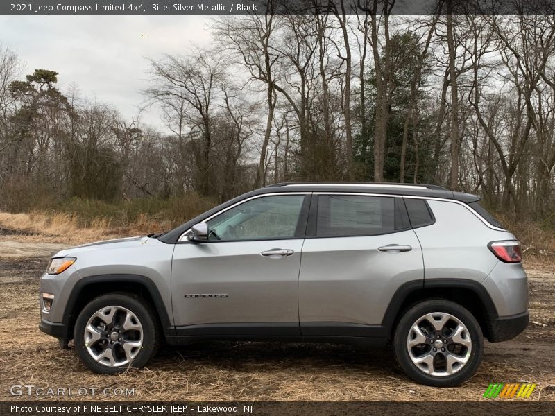 Billet Silver Metallic / Black 2021 Jeep Compass Limited 4x4