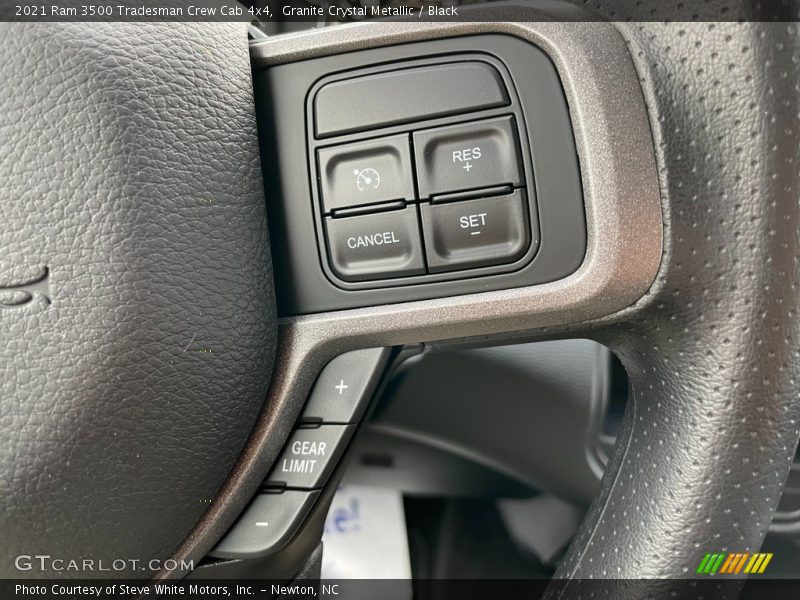  2021 3500 Tradesman Crew Cab 4x4 Steering Wheel