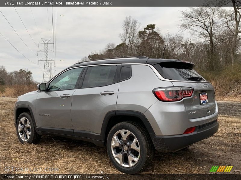 Billet Silver Metallic / Black 2021 Jeep Compass Limited 4x4