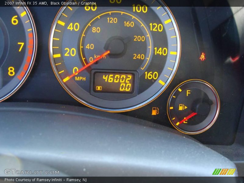Black Obsidian / Graphite 2007 Infiniti FX 35 AWD