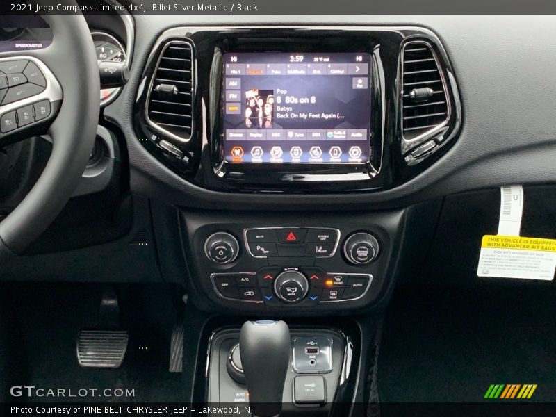Billet Silver Metallic / Black 2021 Jeep Compass Limited 4x4