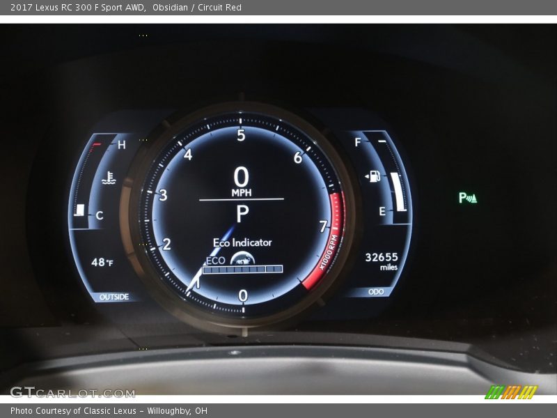  2017 RC 300 F Sport AWD 300 F Sport AWD Gauges