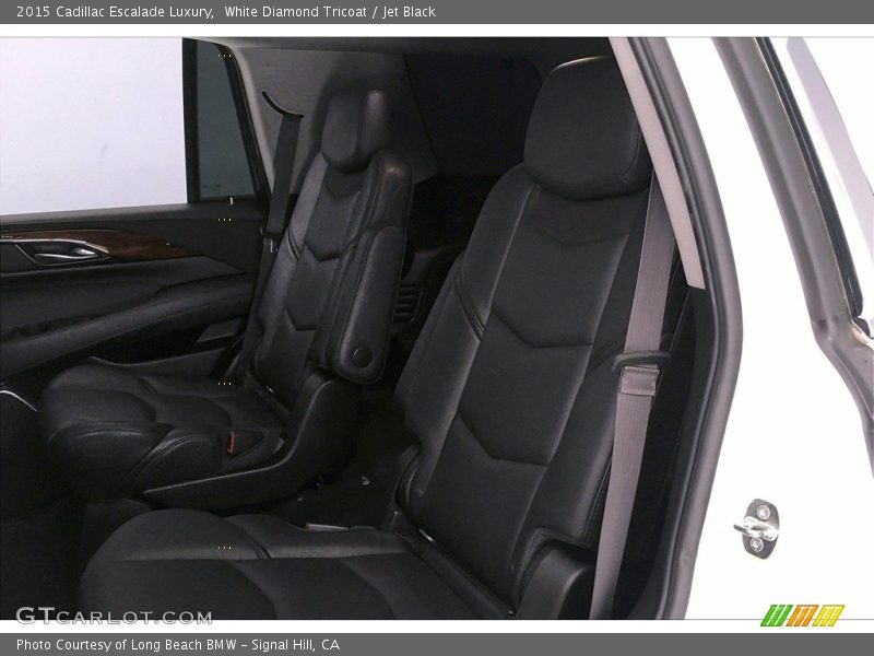 White Diamond Tricoat / Jet Black 2015 Cadillac Escalade Luxury