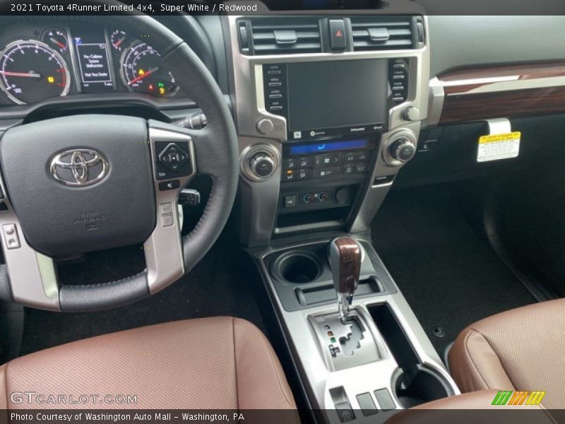 Super White / Redwood 2021 Toyota 4Runner Limited 4x4