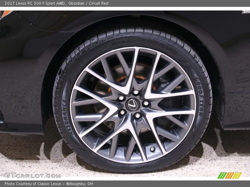  2017 RC 300 F Sport AWD Wheel