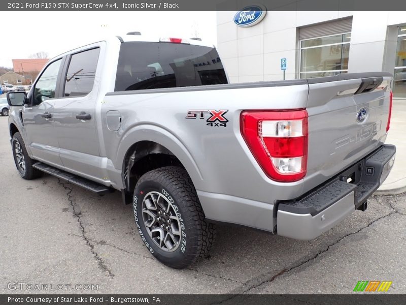 Iconic Silver / Black 2021 Ford F150 STX SuperCrew 4x4