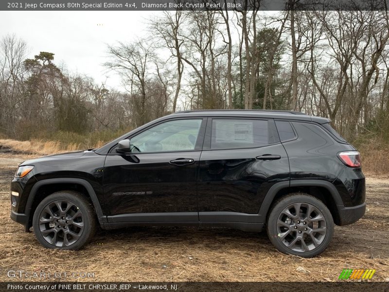  2021 Compass 80th Special Edition 4x4 Diamond Black Crystal Pearl