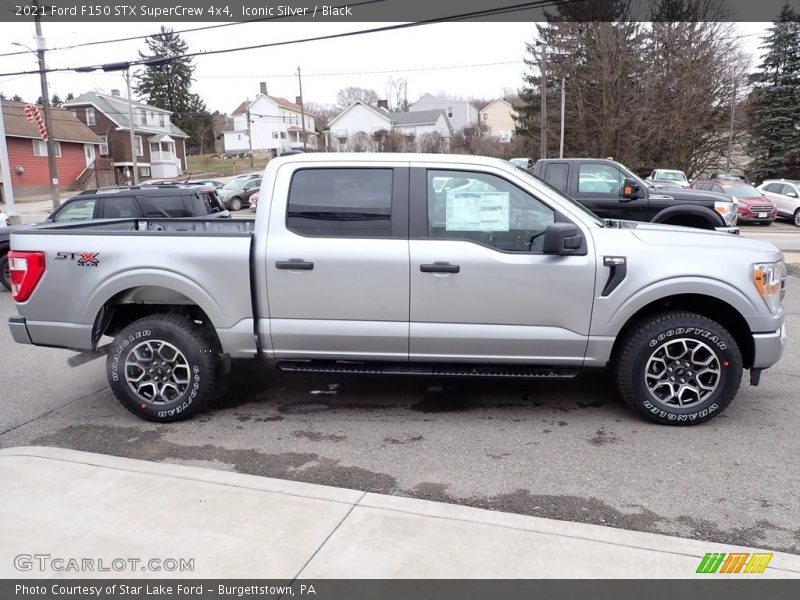  2021 F150 STX SuperCrew 4x4 Iconic Silver