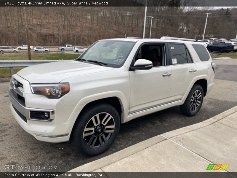 Super White / Redwood 2021 Toyota 4Runner Limited 4x4